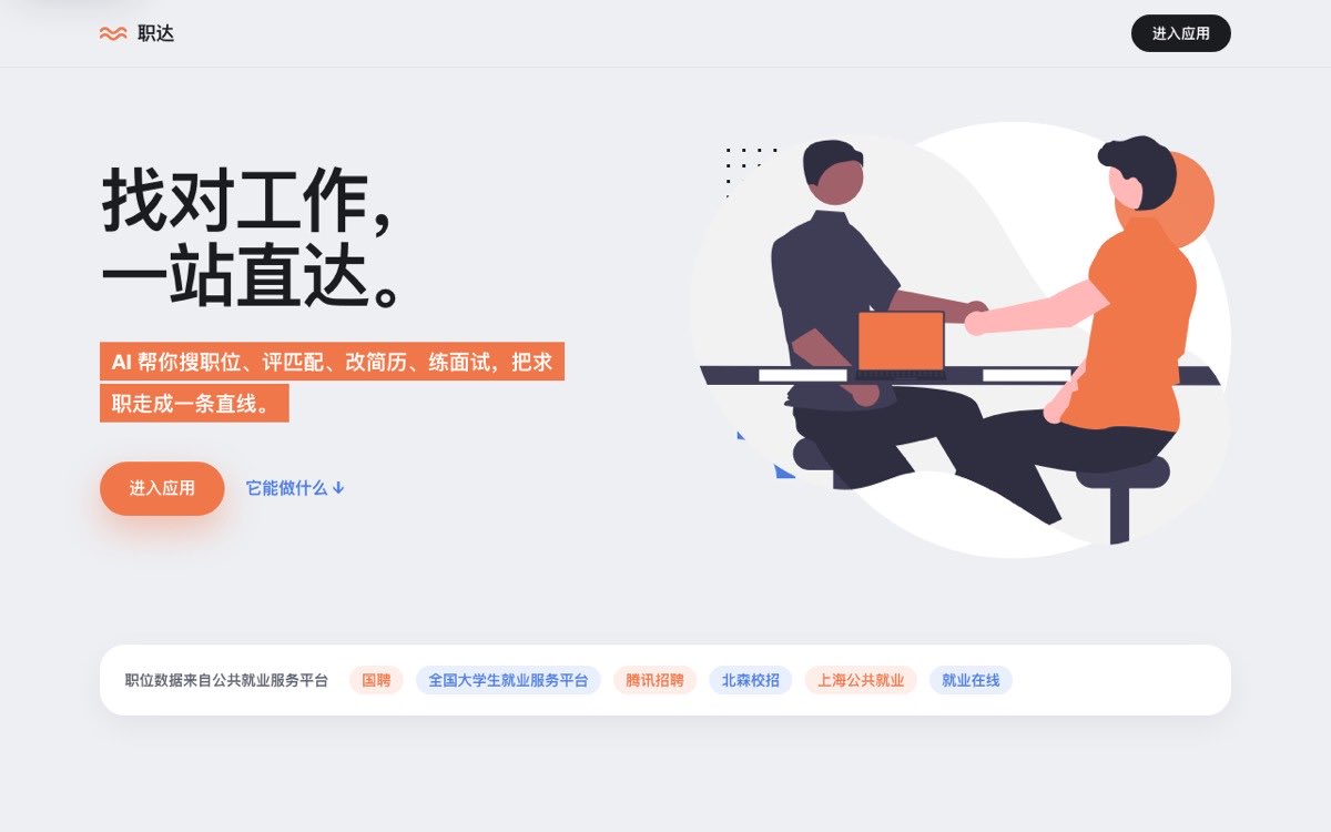 职达产品界面截图